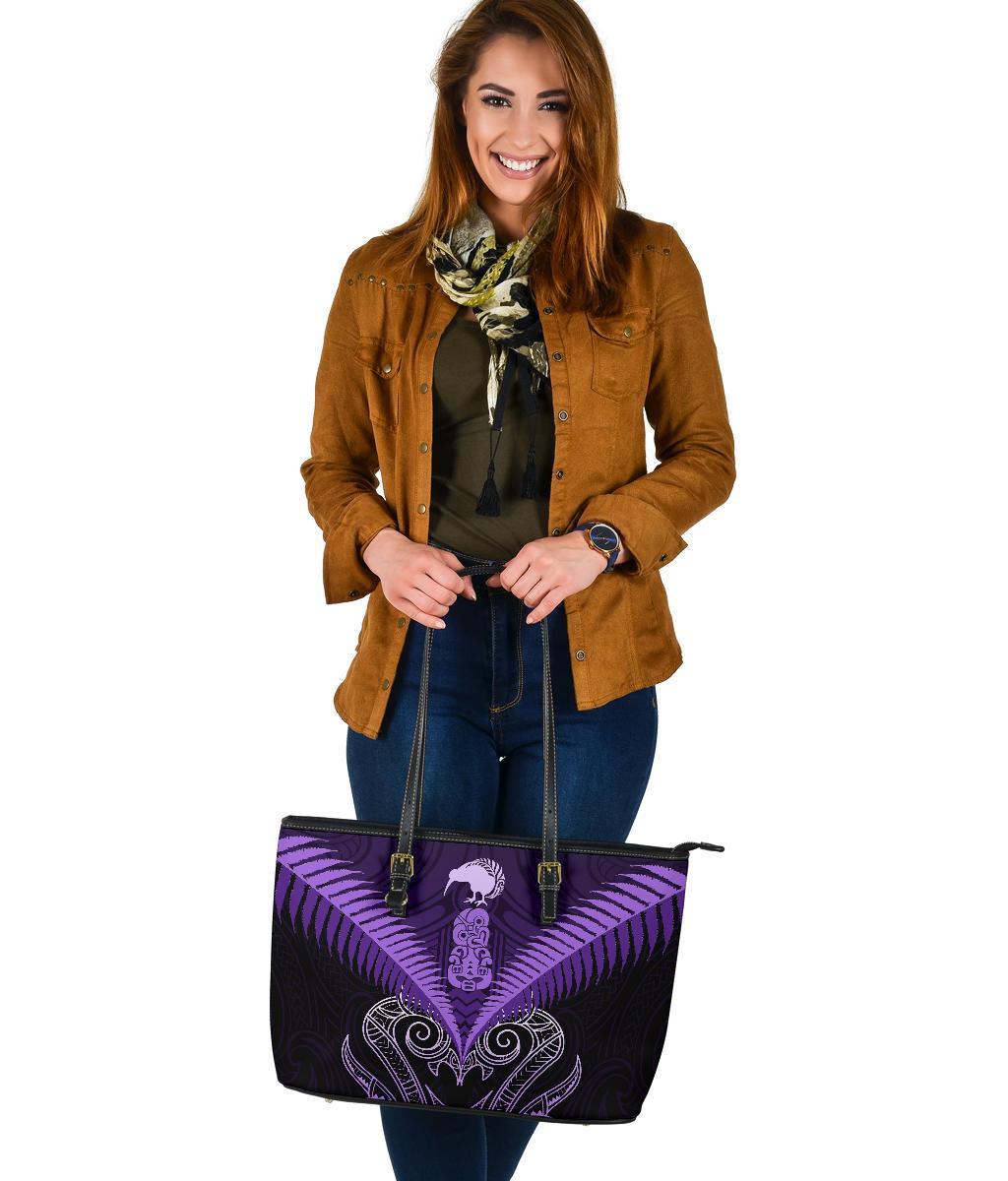 maori-manaia-new-zealand-large-leather-tote-purple