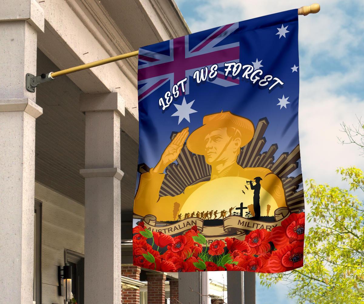 ANZAC Day Flag - ANZAC Day 2021 And Soldiers - Vibe Hoodie Shop