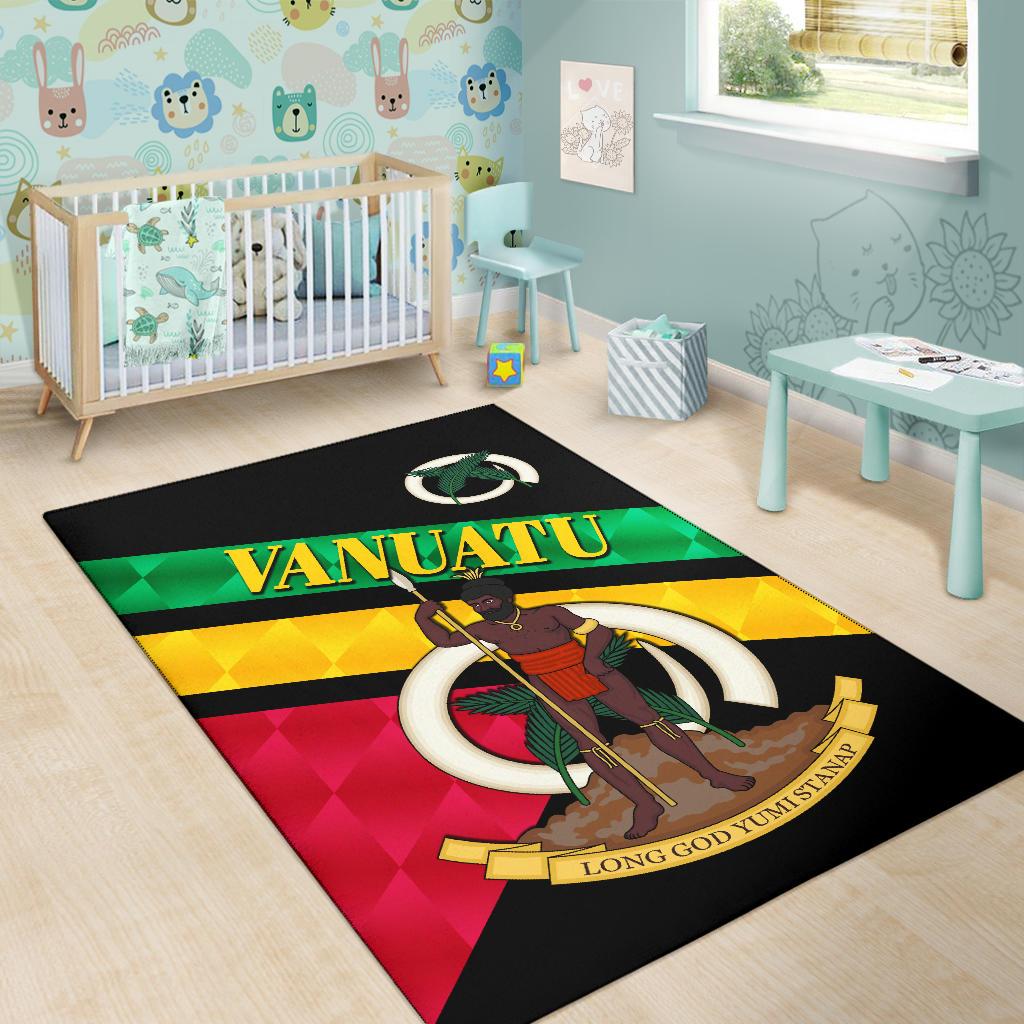 Vanuatu Rugby Area Rug Sporty Style - Vibe Hoodie Shop