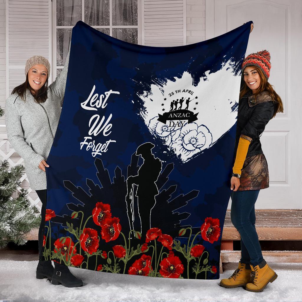 ANZAC Day Premium Blanket - Australia ANZAC Day 2021 - Vibe Hoodie Shop