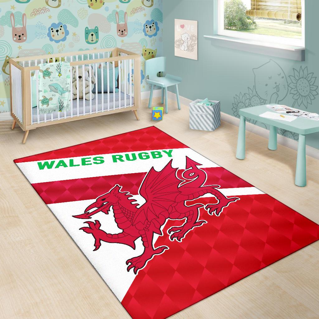 Wales Rugby Area Rug Sporty Style - Vibe Hoodie Shop