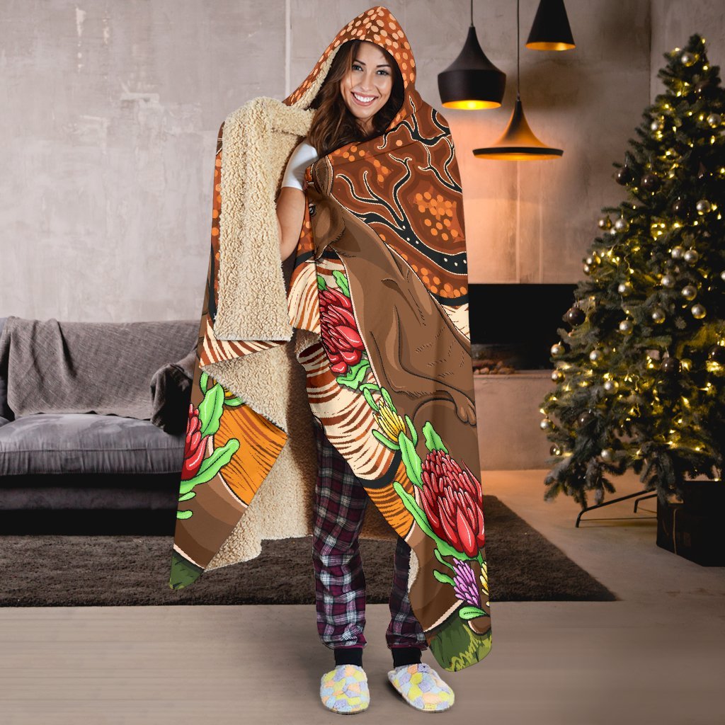 aboriginal-hooded-blanket-kangaroo-with-indigenous-tree