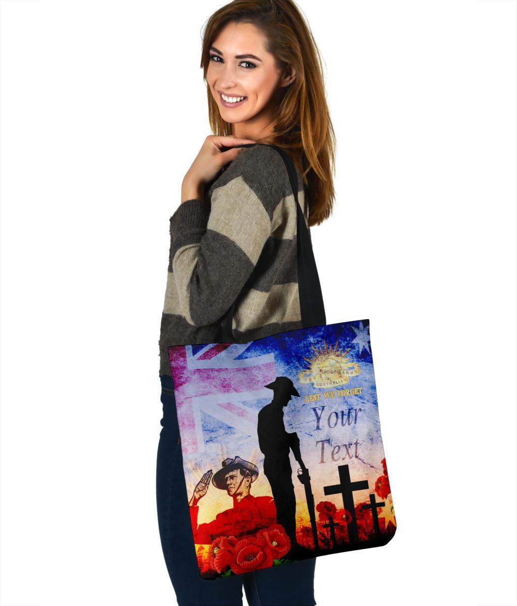 custom-anzac-tote-bags-anzac-2020-lest-we-forget-the-australian-army