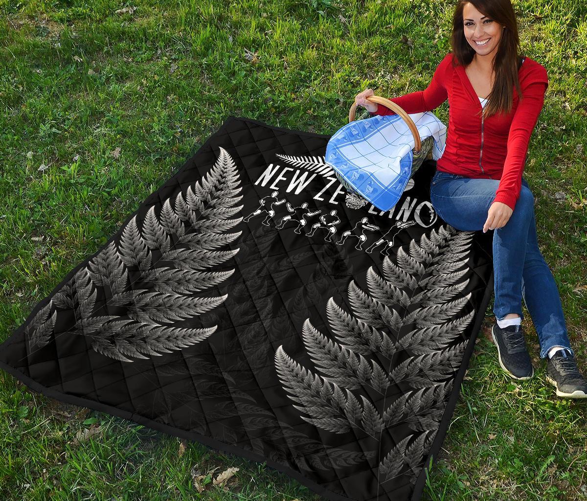 New Zealand Premium Quilt Haka Rugby Exclusive Edition - Vibe Hoodie Shop