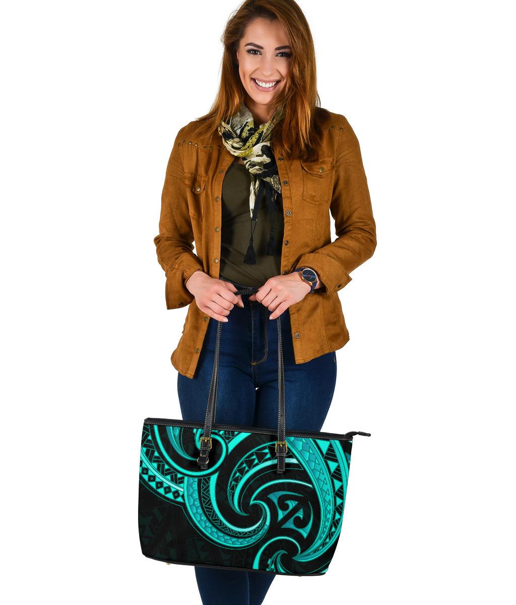 new-zealand-maori-mangopare-large-leather-tote-polynesian-turquoise