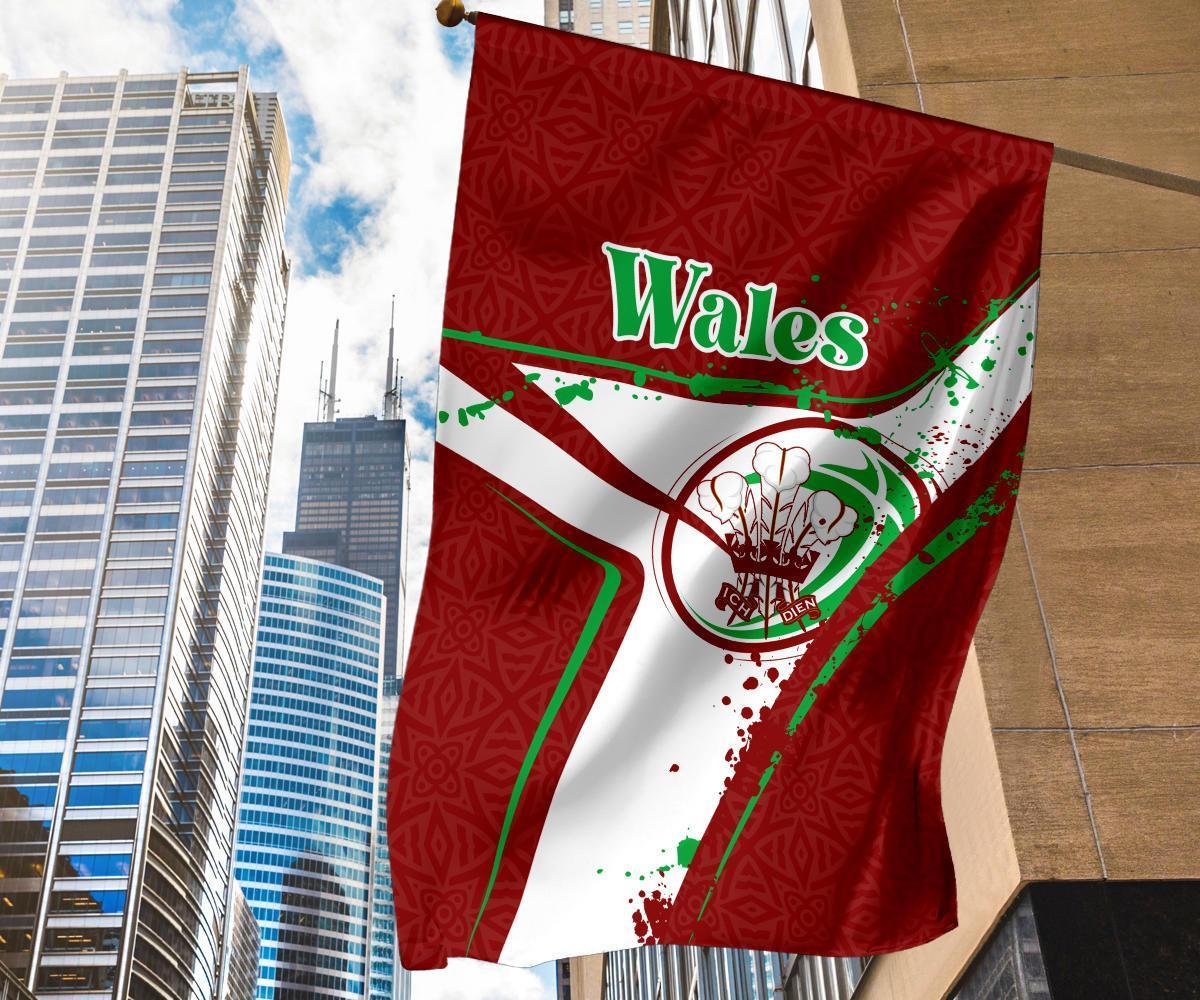 Wales Rugby Flag - Welsh Rugby - Vibe Hoodie Shop