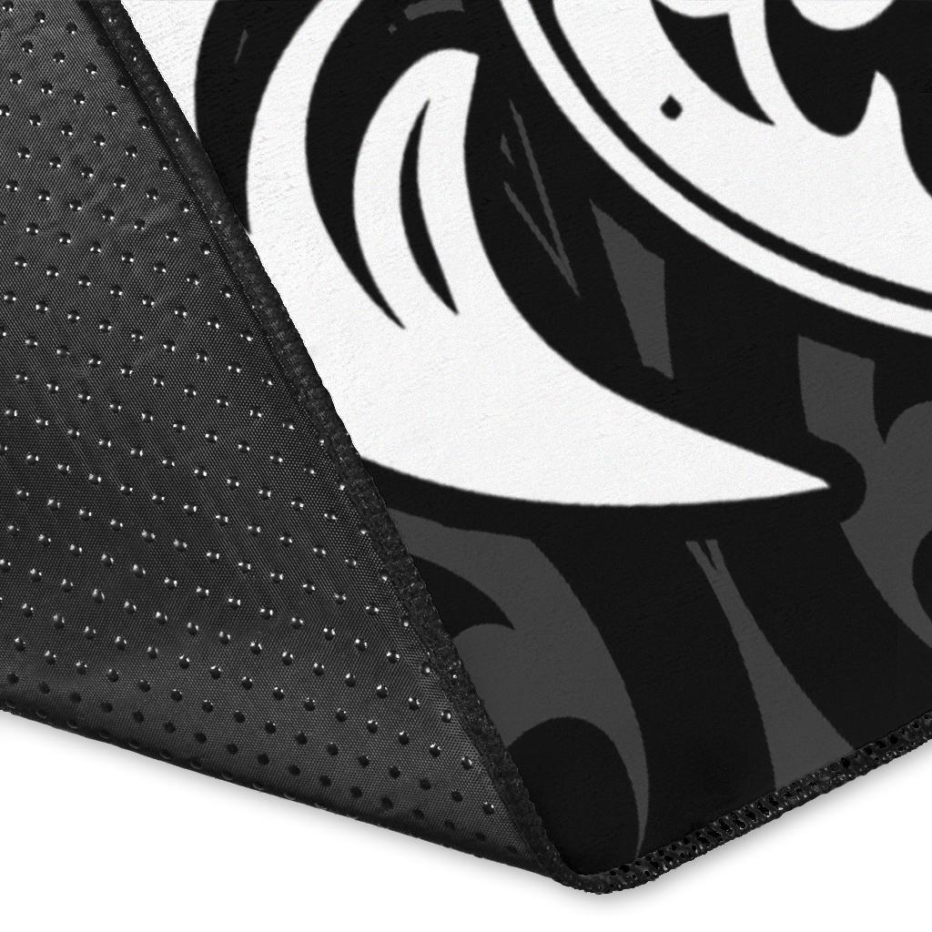 New Caledonia Area Rug - White Tentacle Turtle - Vibe Hoodie Shop