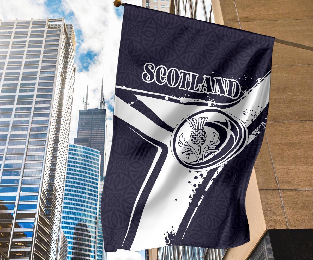 Scotland Rugby Flag - Scottish Rugby - Vibe Hoodie Shop