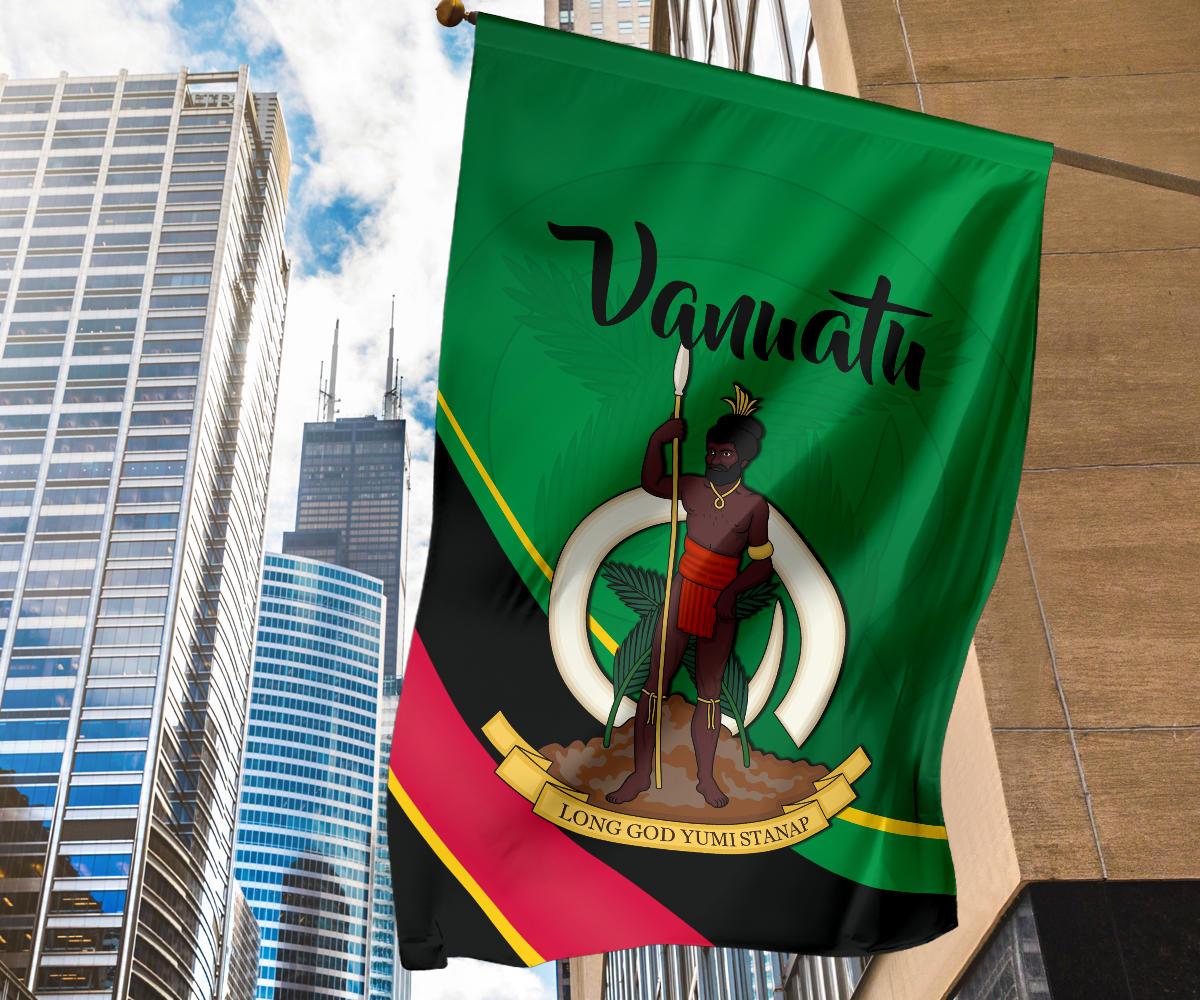 Vanuatu Flag Simple Style - Vibe Hoodie Shop