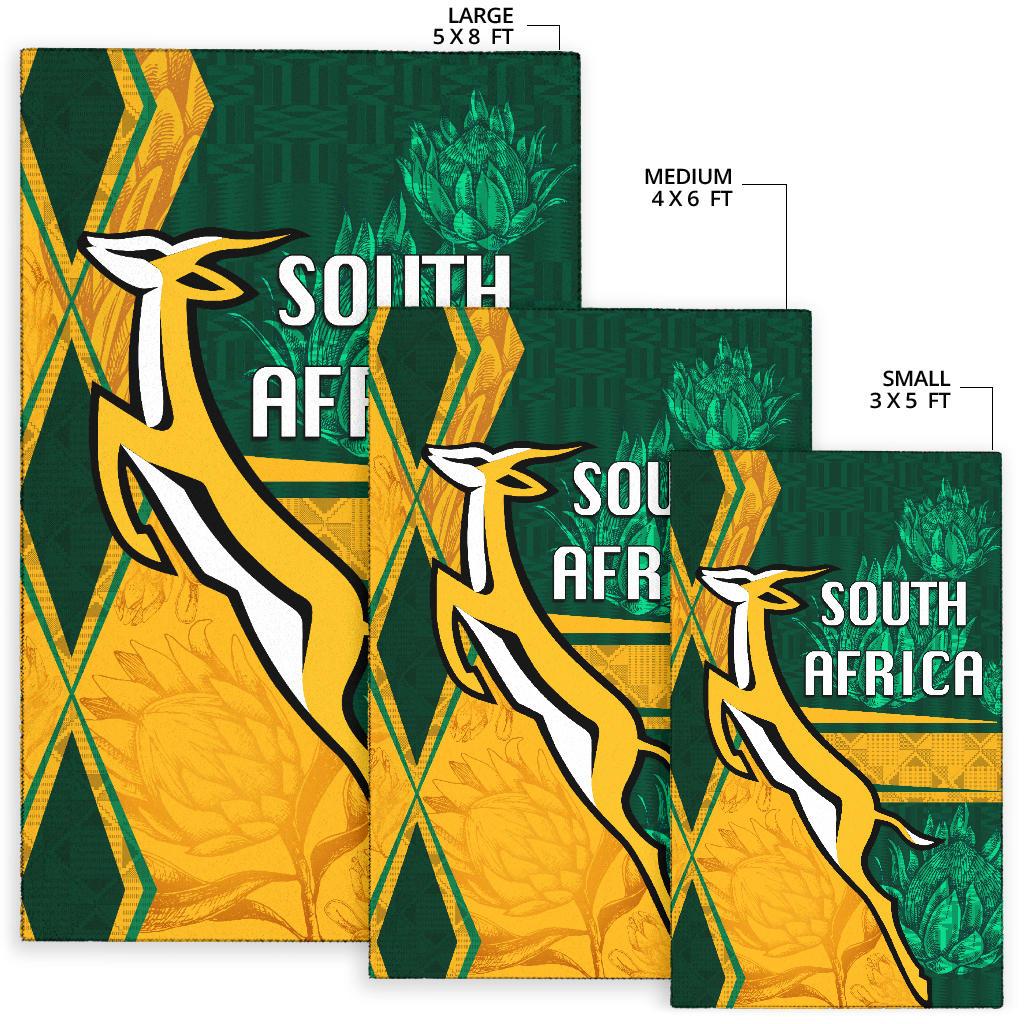 South Africa Area Rug Springboks Rugby Be Fancy - Vibe Hoodie Shop