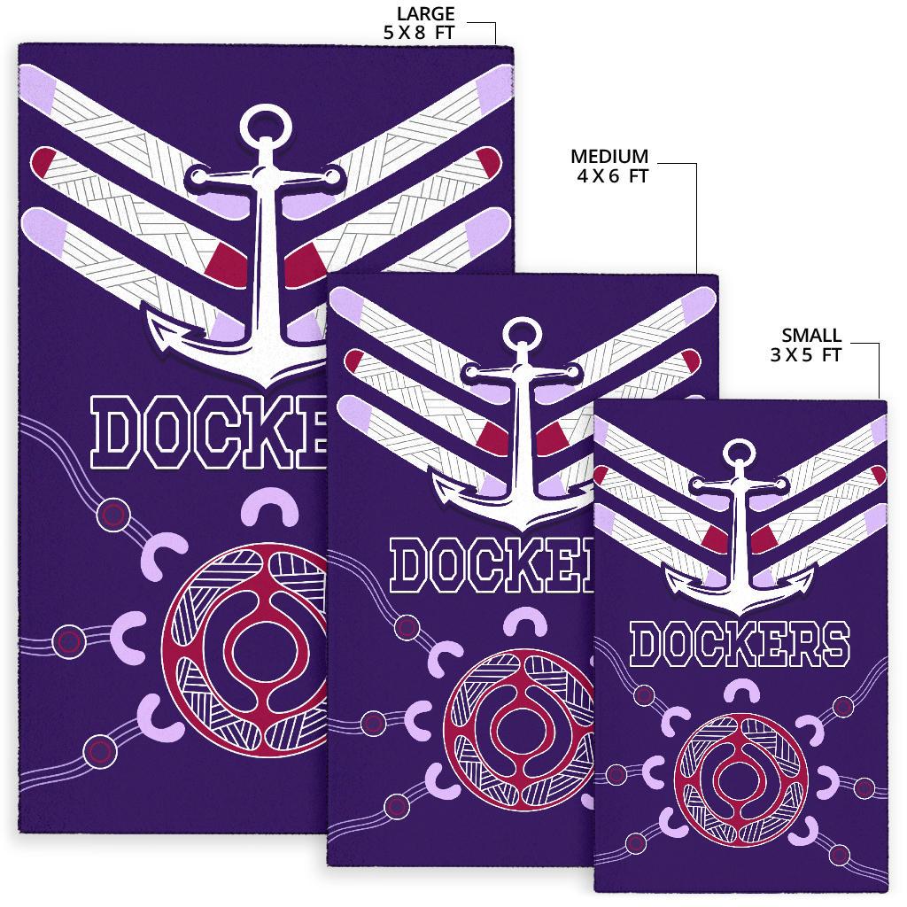 Dockers Area Rug Indigenous Fremantle - Vibe Hoodie Shop