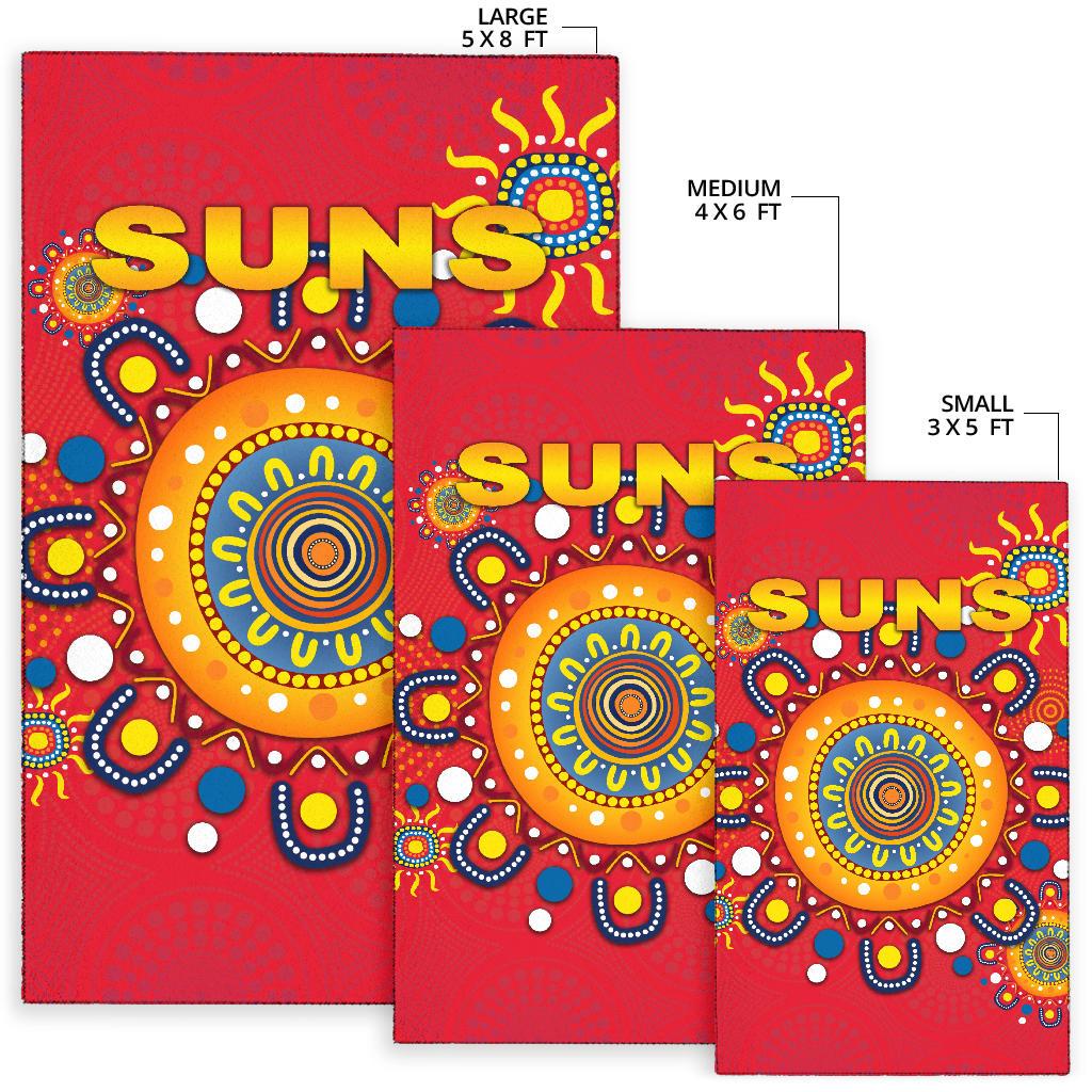 Gold Coast Area Rug Suns Indigenous - Vibe Hoodie Shop