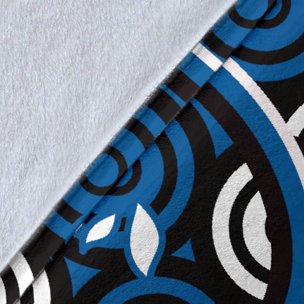 Aboriginal Premium Blabnket - Indegenous Dot Painting Art - Vibe Hoodie Shop