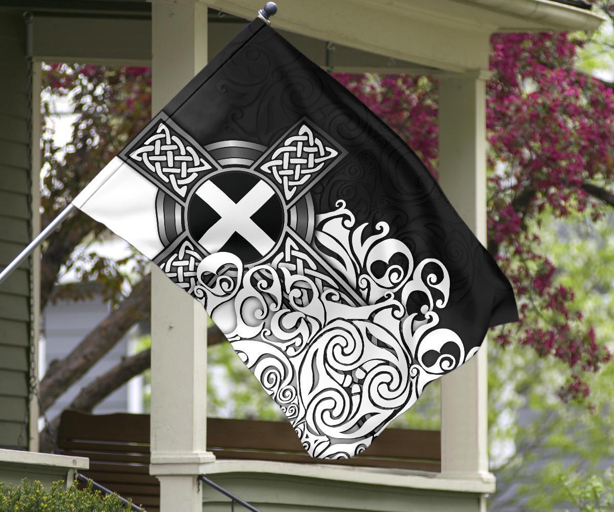 Cornwall Flag - Cornish Flag With Celtic Cross - Vibe Hoodie Shop