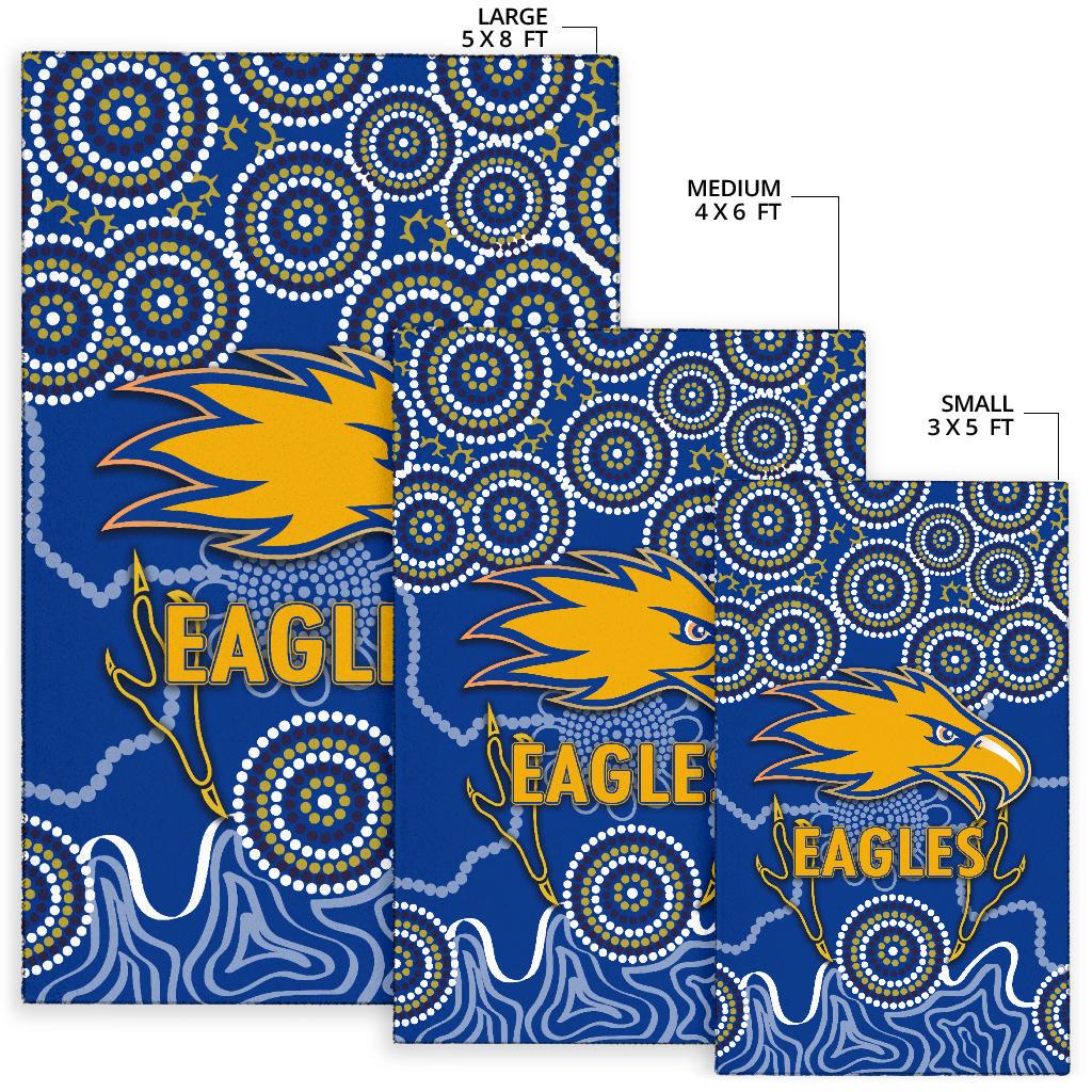 Eagles Indigenous Area Rug West Coast - Vibe Hoodie Shop