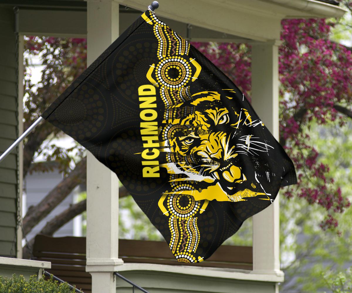 Richmond Flag Power Tigers Indigenous - Vibe Hoodie Shop