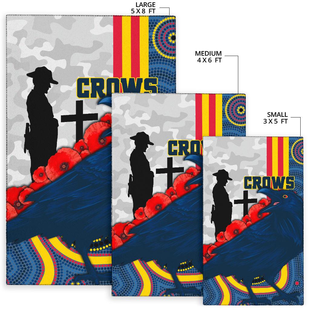 Adelaide Area Rug Special Crows ANZAC Day - Vibe Hoodie Shop