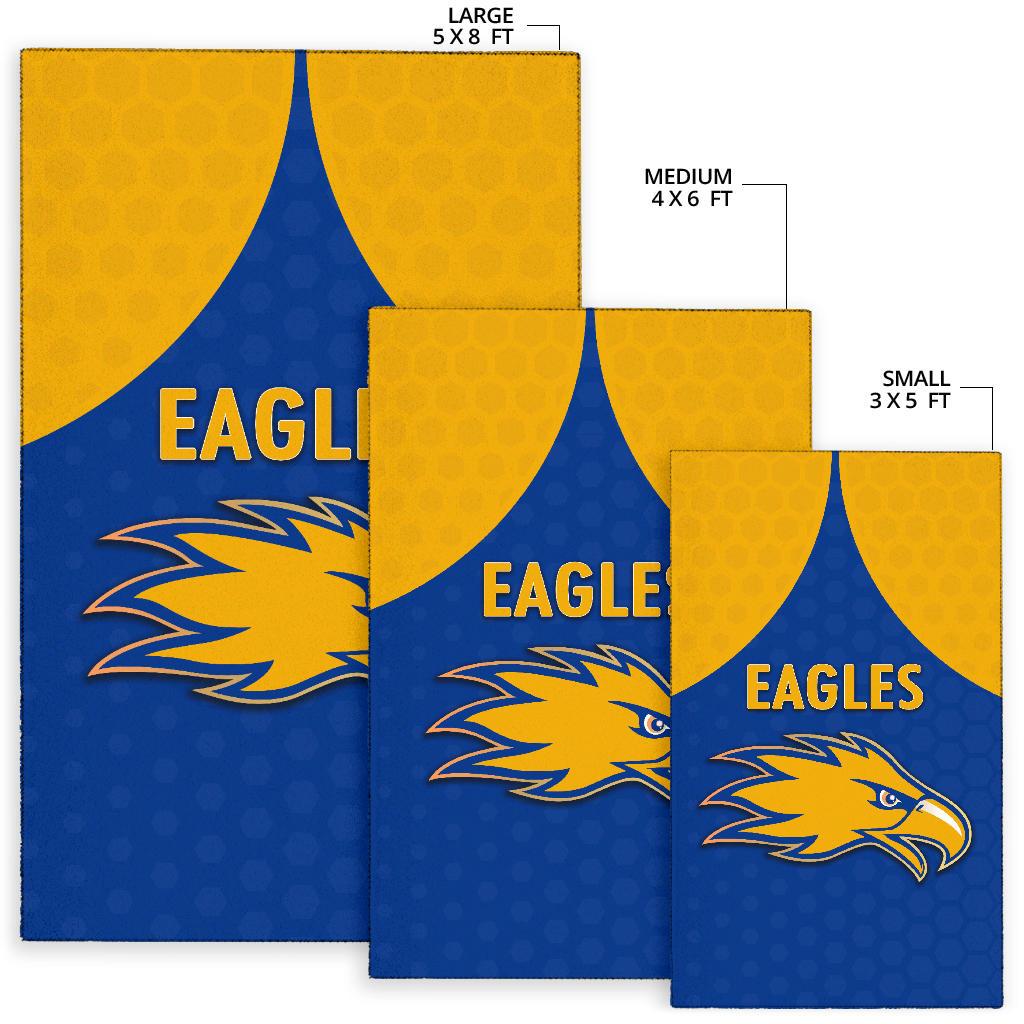 Eagles Area Rug West Coast - Royal Blue - Vibe Hoodie Shop