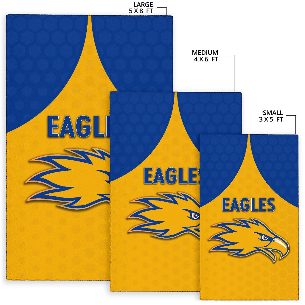 Eagles Area Rug West Coast - Gold - Vibe Hoodie Shop