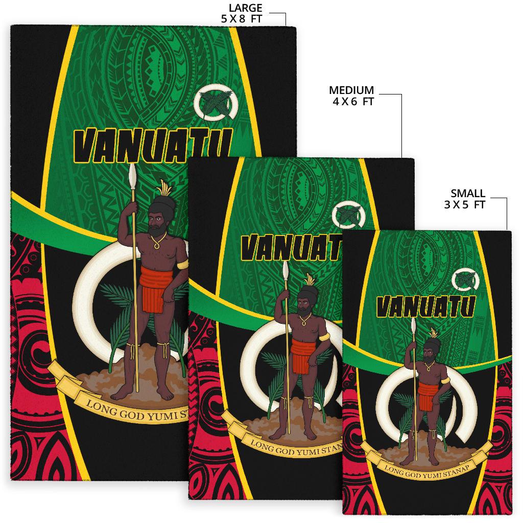 Vanuatu Rugby Area Rug Unique Vibes - Vibe Hoodie Shop