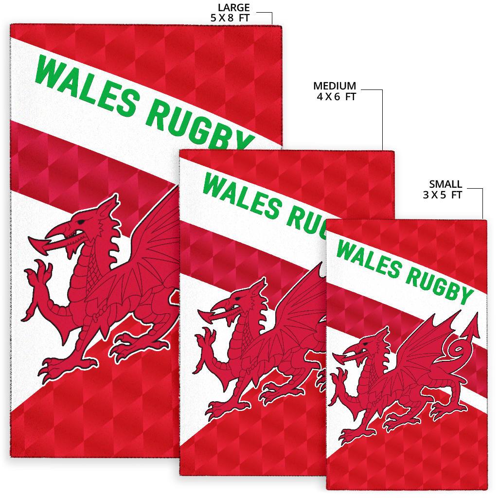 Wales Rugby Area Rug Sporty Style - Vibe Hoodie Shop