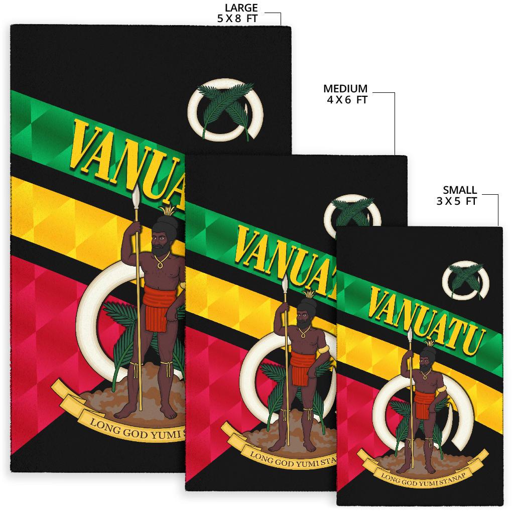 Vanuatu Rugby Area Rug Sporty Style - Vibe Hoodie Shop