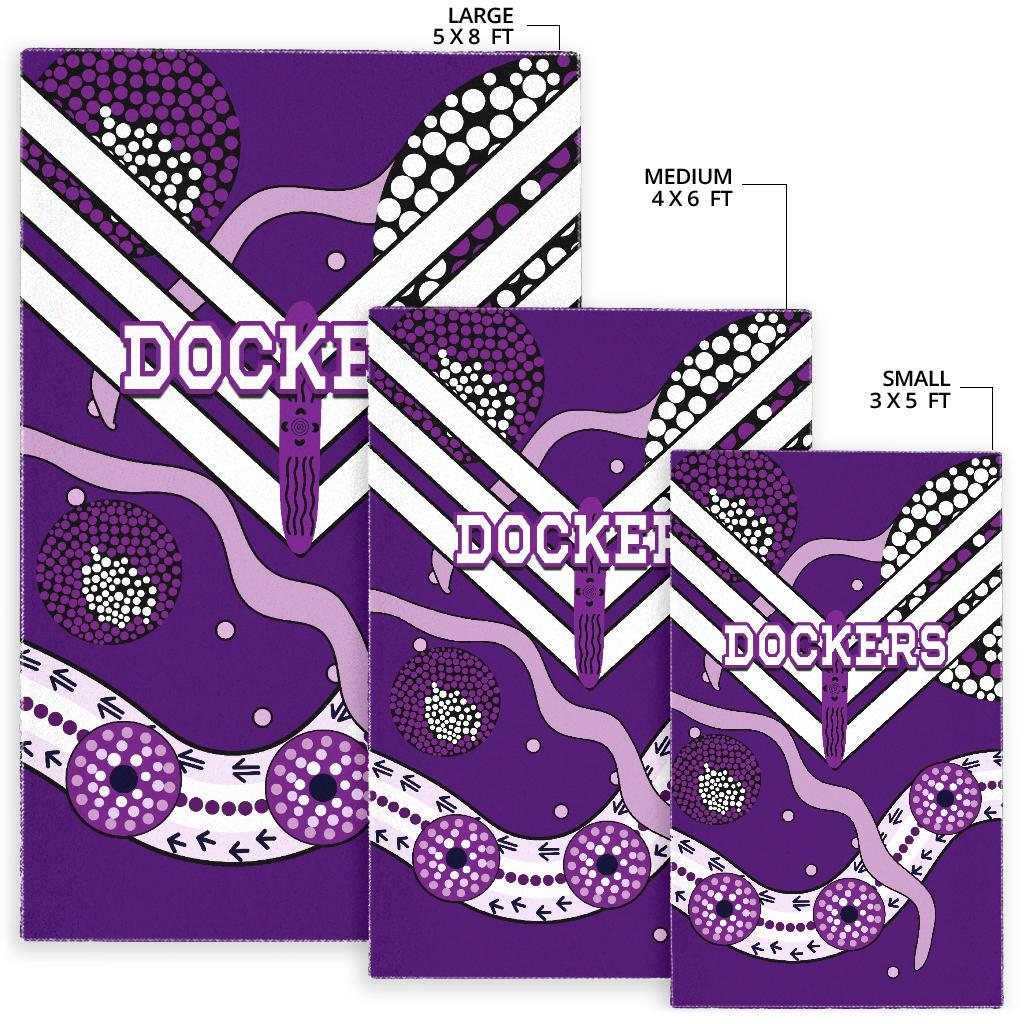 Dockers Area Rug Indigenous Fremantle - Freo - Vibe Hoodie Shop