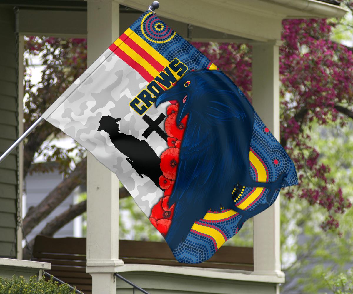 Adelaide Flag Special Crows ANZAC Day - Vibe Hoodie Shop