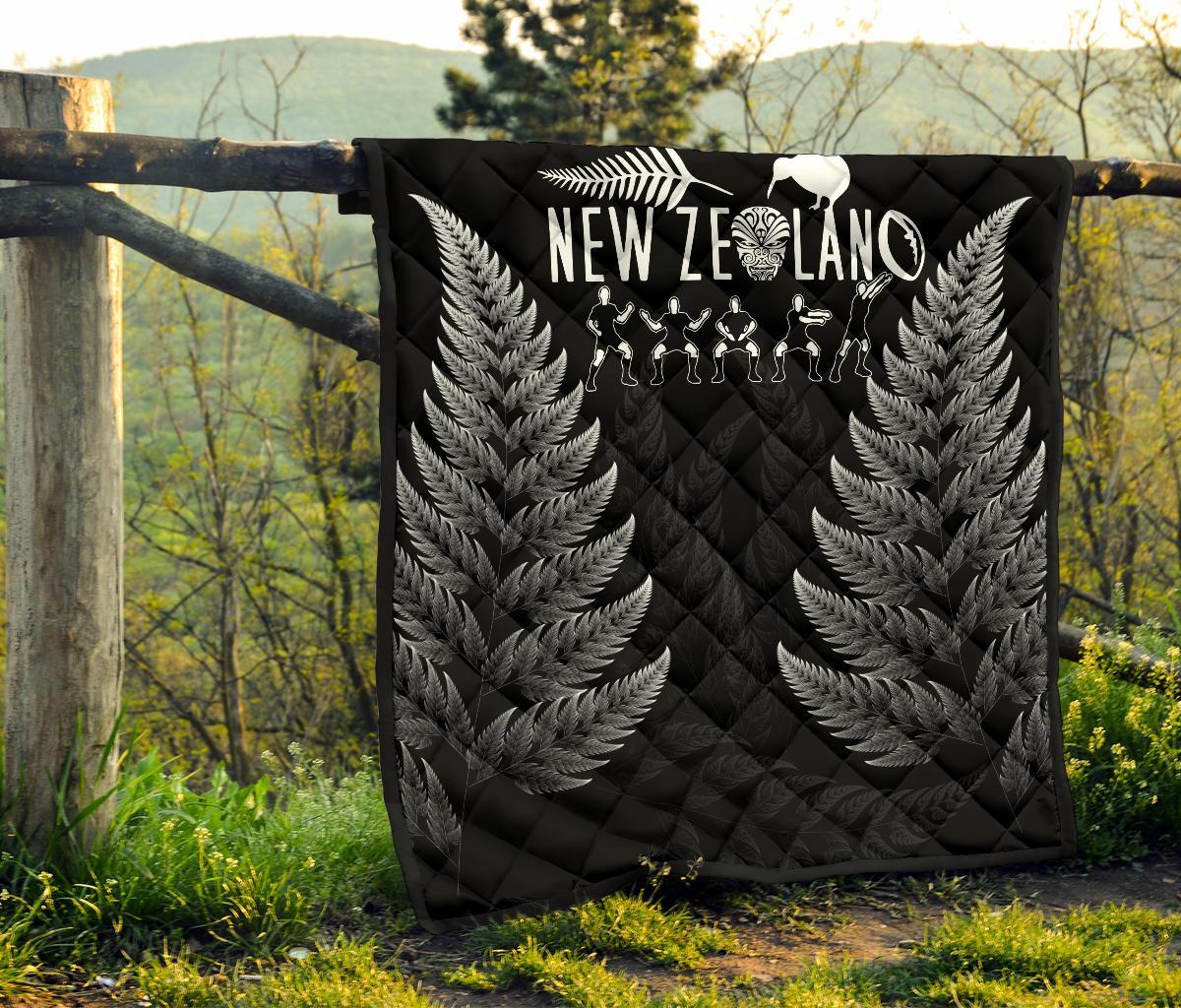 New Zealand Premium Quilt Haka Rugby Exclusive Edition - Vibe Hoodie Shop