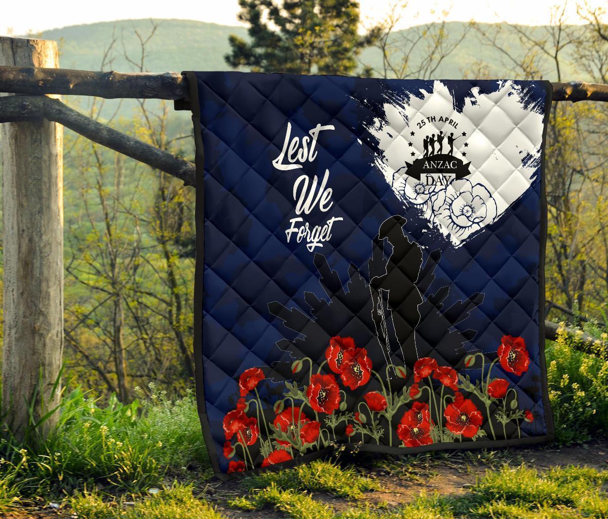 ANZAC Day Premium Quilt - Australia ANZAC Day 2021 - Vibe Hoodie Shop