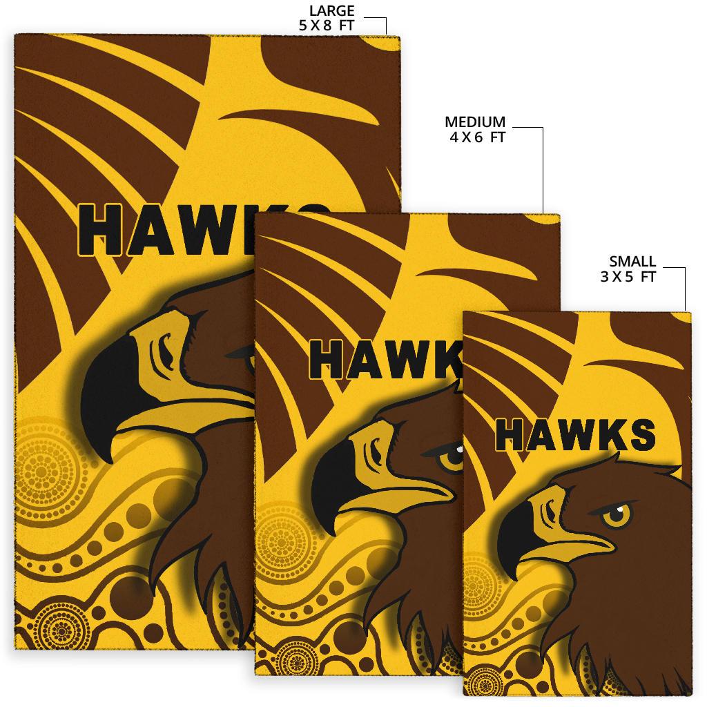 Hawks Area Rug - Vibe Hoodie Shop