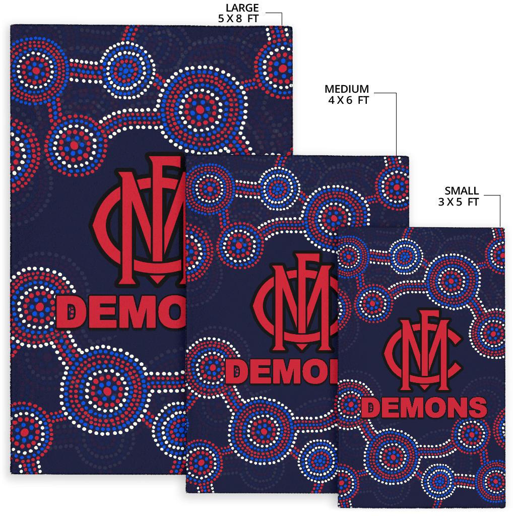 Demons Area Rug - Vibe Hoodie Shop