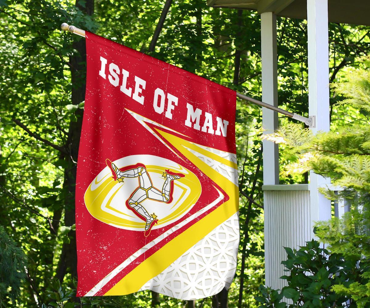 Isle Of Man Rugby Flag - Celtic Manx Rugby Ball - Vibe Hoodie Shop