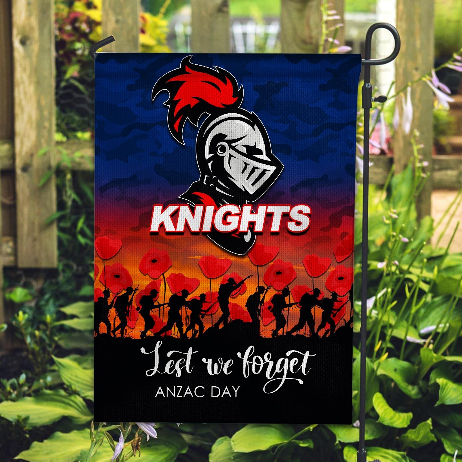 Knights ANZAC Day Army Flag - Vibe Hoodie Shop