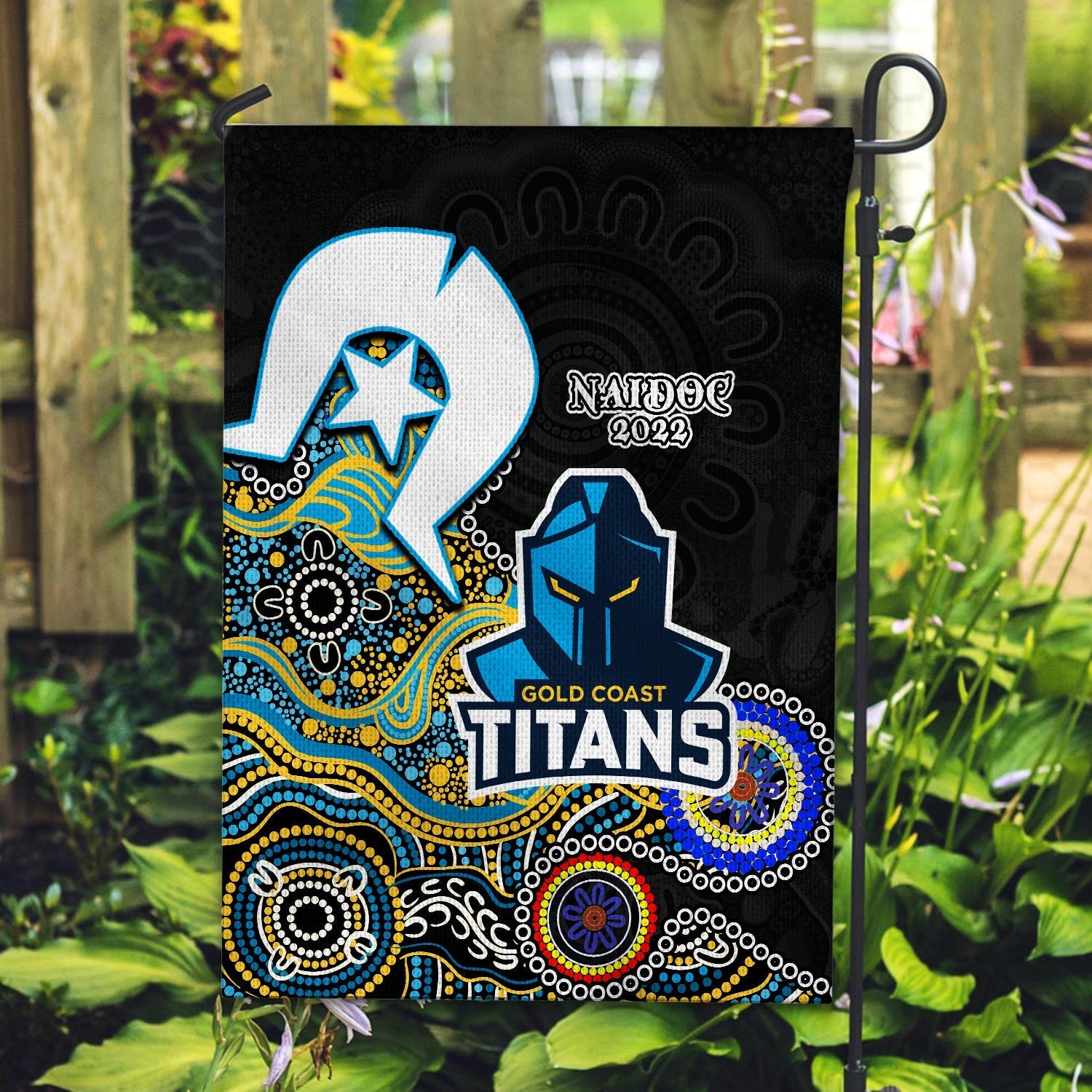 Titans NAIDOC 2022 Flag - Vibe Hoodie Shop