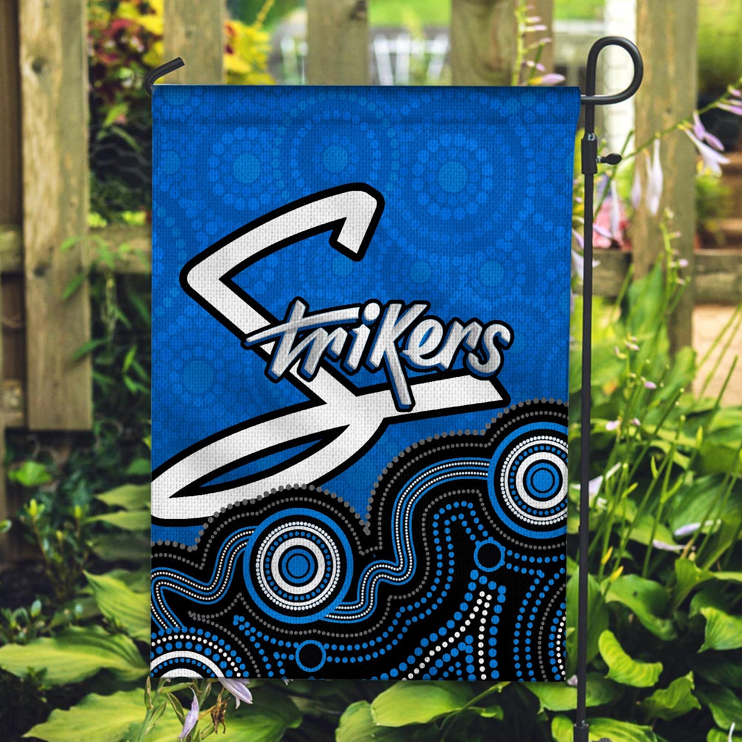 Adelaide Strikers Flag Cricket Aboriginal Style - Vibe Hoodie Shop