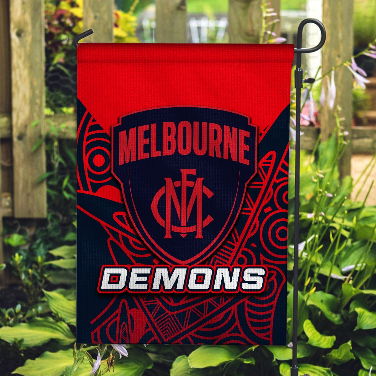 Demons Flag Indigenous Style - Vibe Hoodie Shop