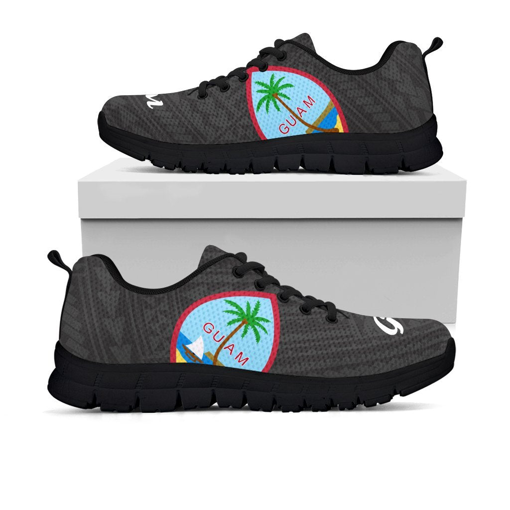 Guam Black Sneakers (Shoes) - Vibe Hoodie Shop