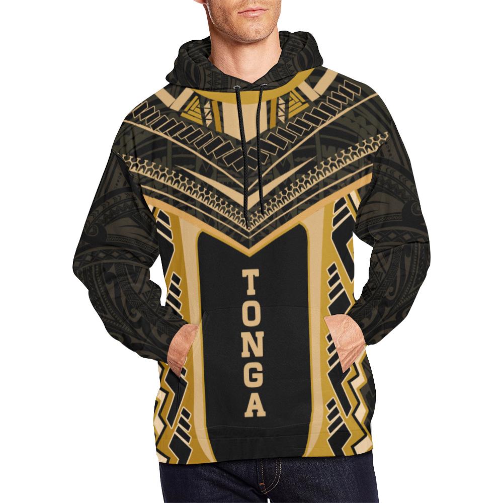 Hoodie Tonga New Polynesian Style Gold - Vibe Hoodie Shop