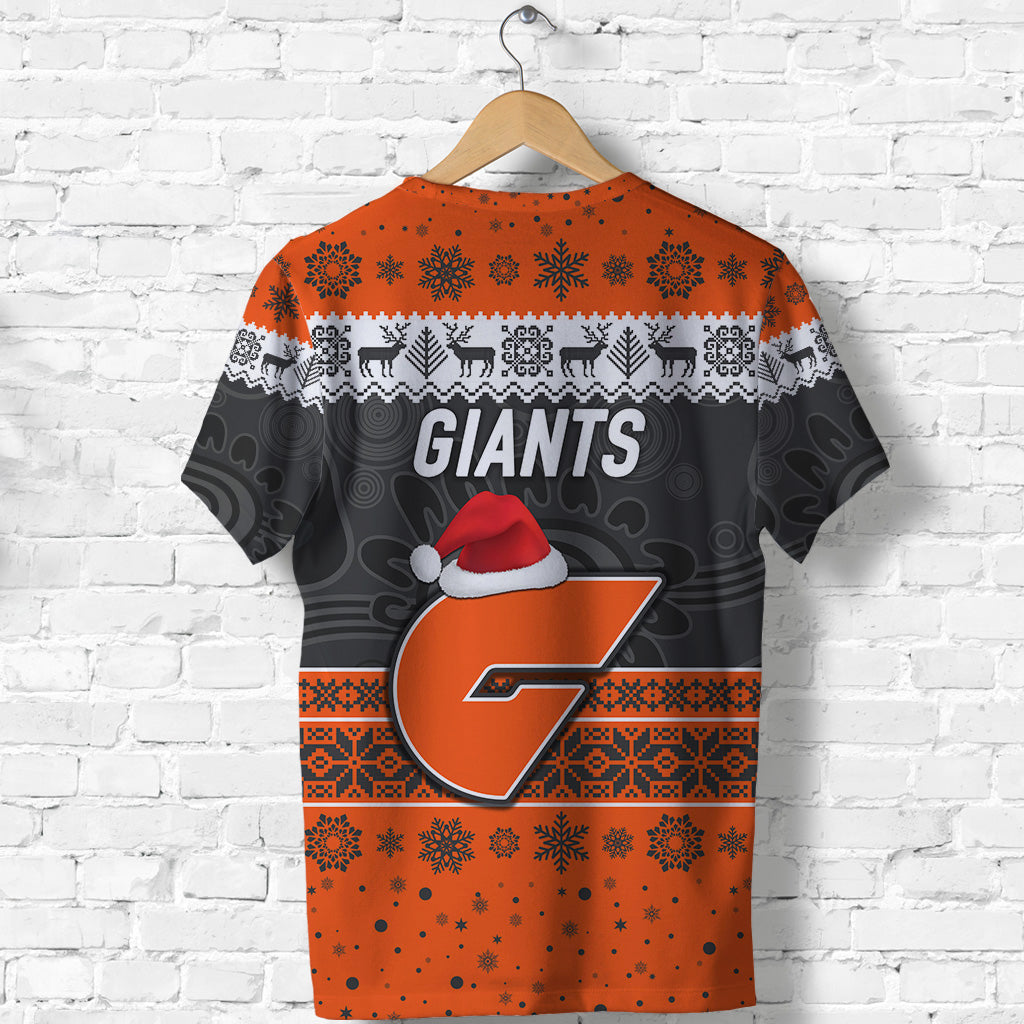 Greater Western Sydney T shirt Giants Christmas Simple Style - Vibe Hoodie Shop