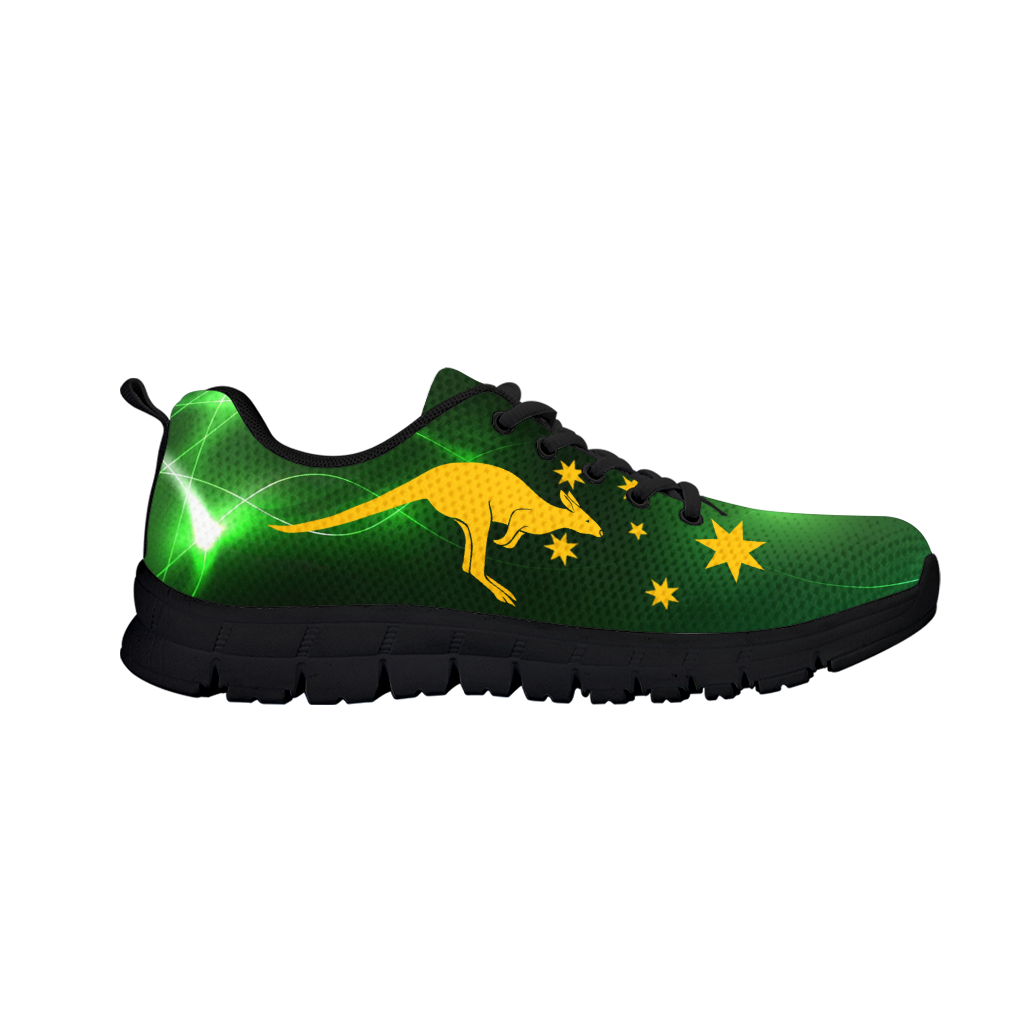 Sneakers - Kangaroo Shoes Glowing Light - Unisex - Vibe Hoodie Shop