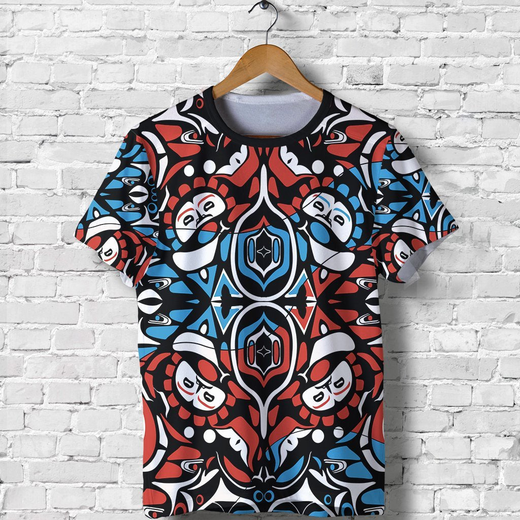 Canada Haida Pattern T shirt - Vibe Hoodie Shop