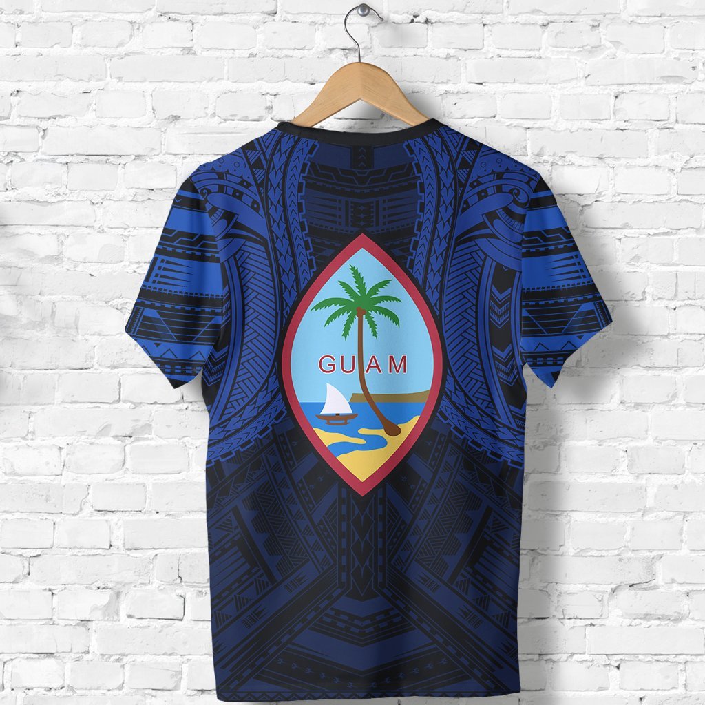 Guam Spirit T shirt (Blue) - Vibe Hoodie Shop