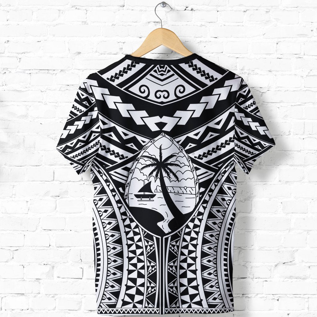 Polynesian Tattoo T shirt, Guam Tribal Tattoo Shirt - Vibe Hoodie Shop