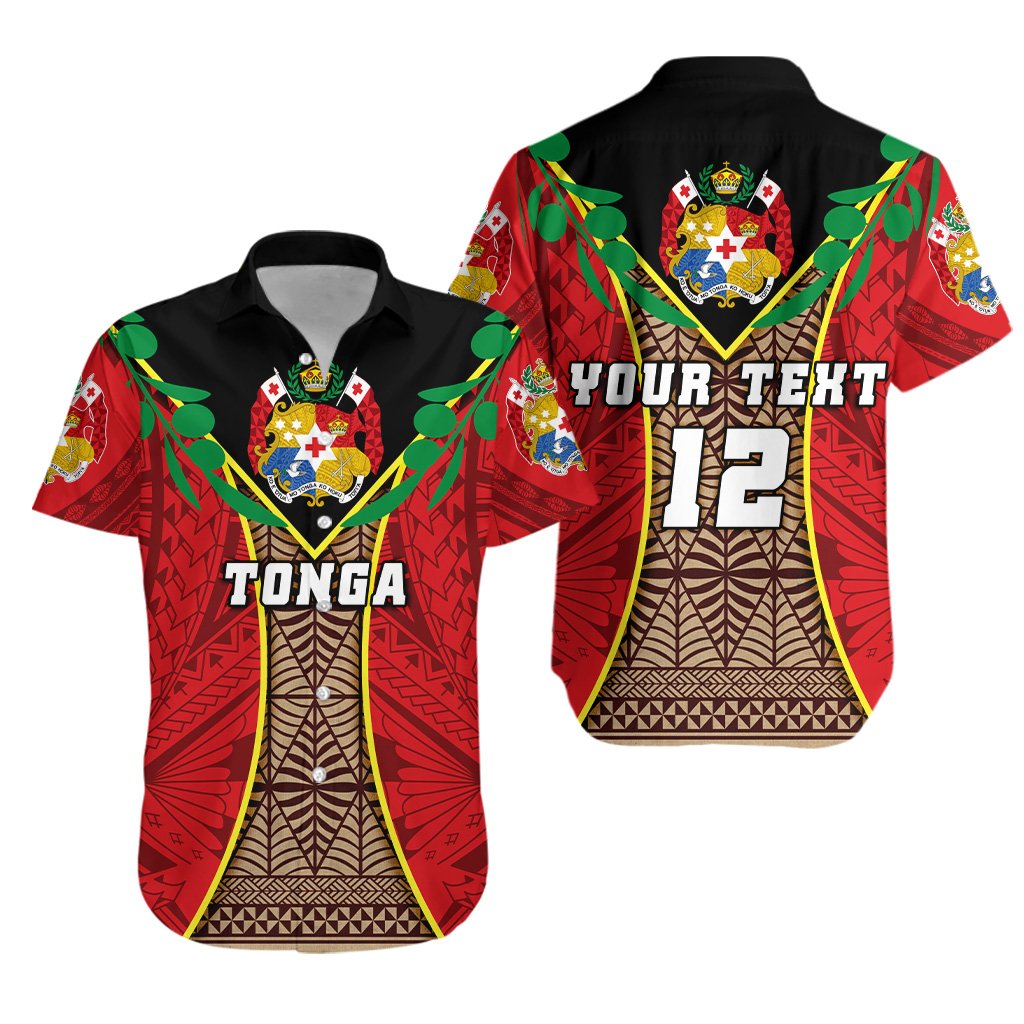 (Custom Personalised) Tonga Rugby Hawaiian Shirt Style Gown - Vibe Hoodie Shop