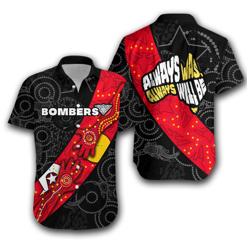 Bombers NAIDOC Week Hawaiian Shirt Essendon Ingenious - Vibe Hoodie Shop