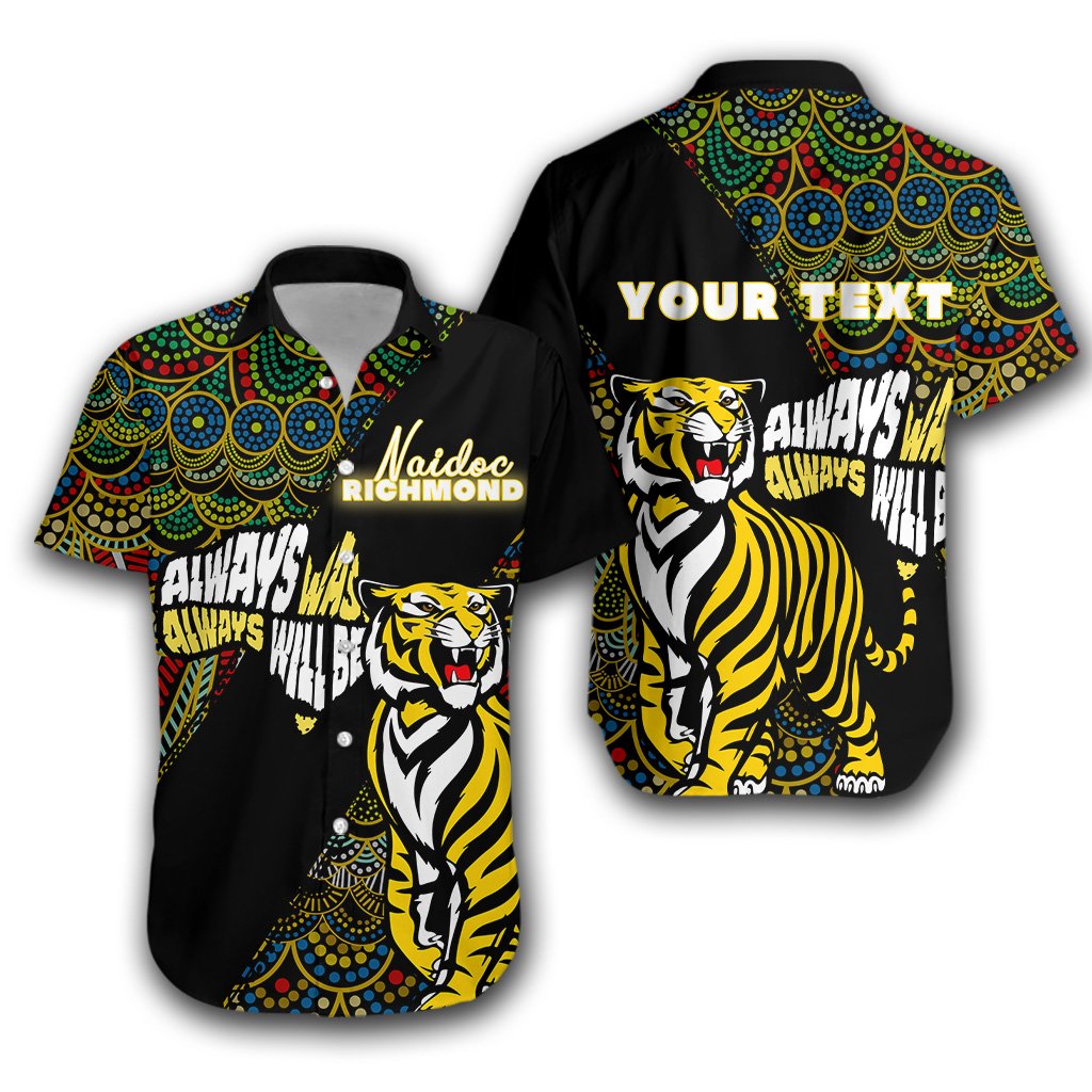 (Custom Personalised) Richmond NAIDOC Week Hawaiian Shirt Tigers Aboriginal Special Style - Vibe Hoodie Shop