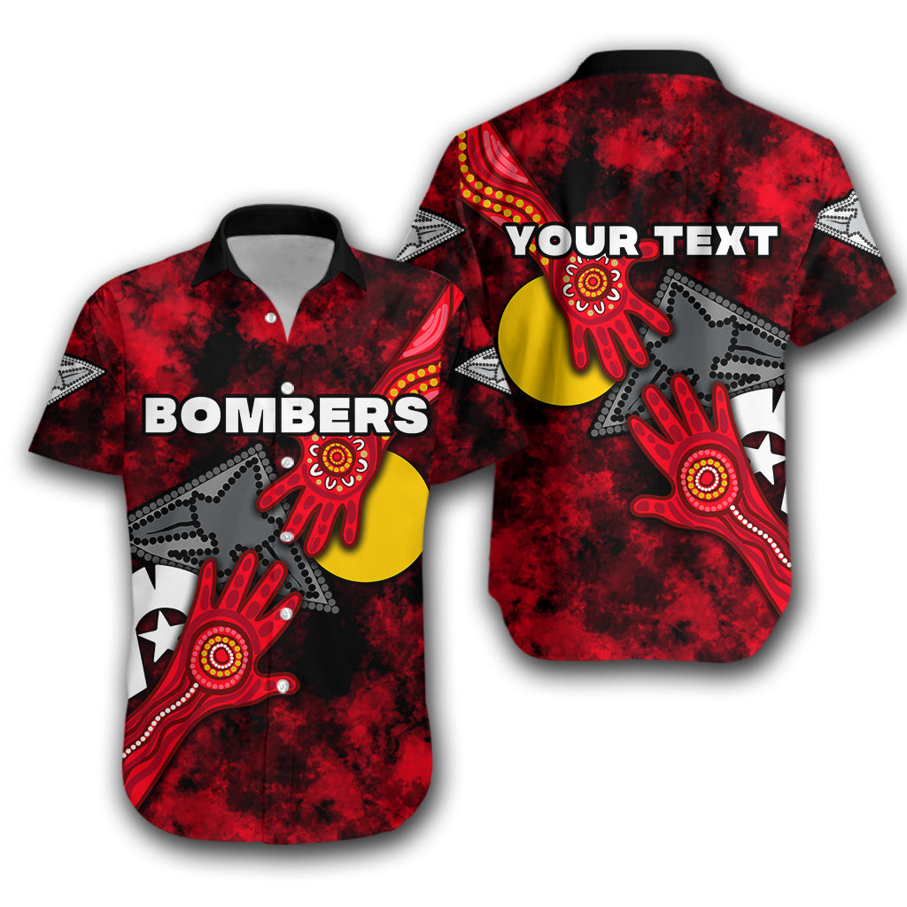 (Custom Personalised) Bombers NAIDOC Week Hawaiian Shirt Essendon Aboriginal Special Ver.2 LT16 - Vibe Hoodie Shop