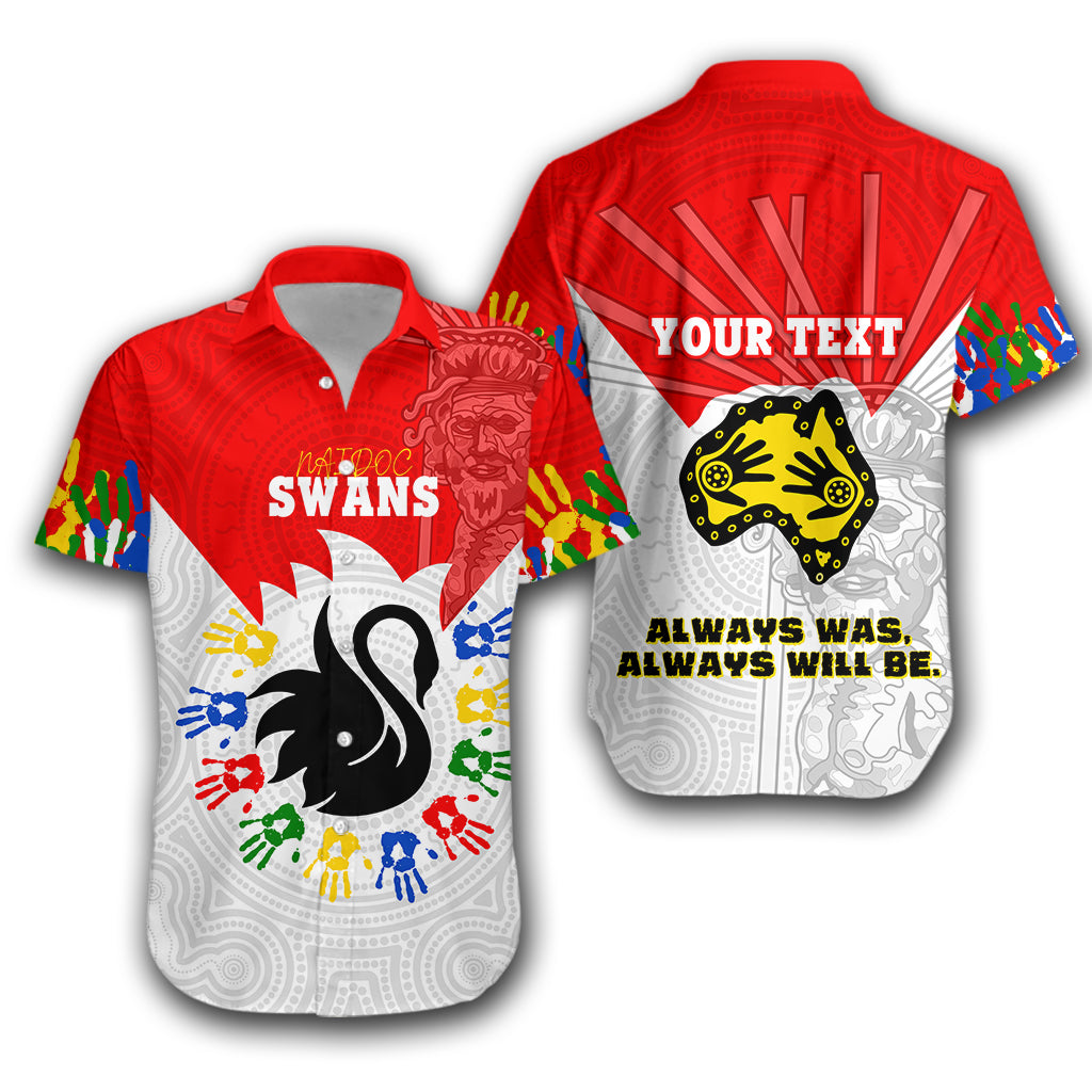 (Custom Personalised) Swans NAIDOC Week Hawaiian Shirt Sydney Special Style LT16 - Vibe Hoodie Shop