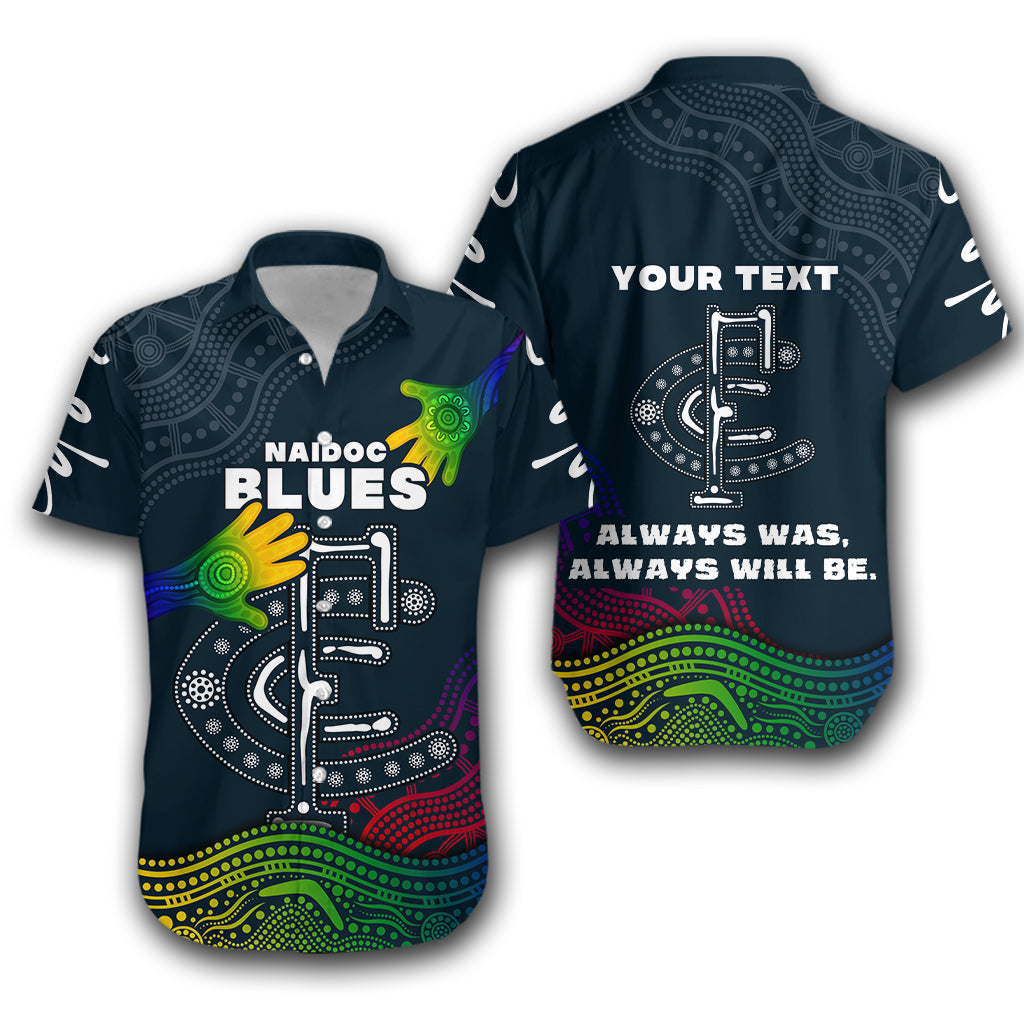 (Custom Personalised) Blues NAIDOC Week Hawaiian Shirt Aboriginal Special Style LT16 - Vibe Hoodie Shop